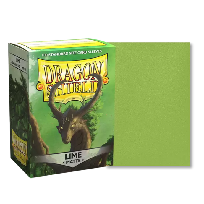 Dragon Shield 100 Pack Matte Lime