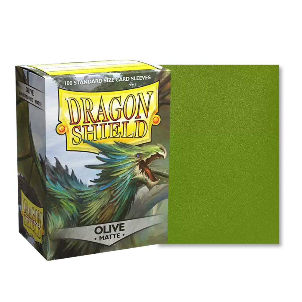 Dragon Shield 100 Pack Matte Olive