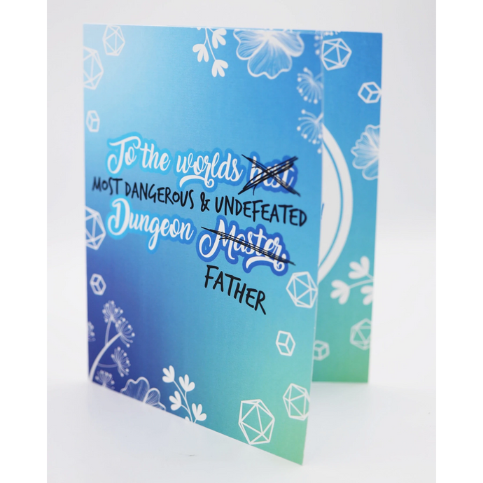 Greeting Card: Father's Day Card - Dungeon