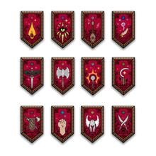 Load image into Gallery viewer, Pin: Pinfinity D&amp;D 12 Class Pin Set