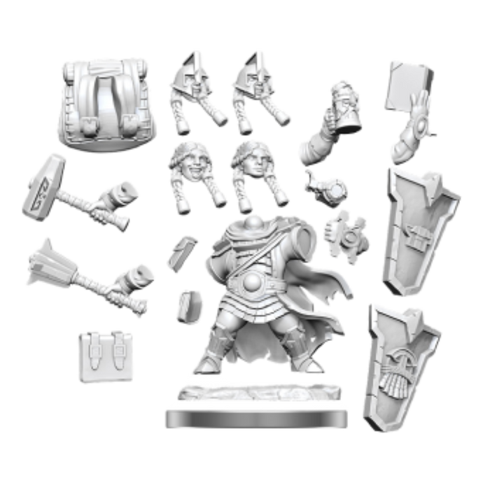 DND Frameworks W1 Dwarf Cleric Female