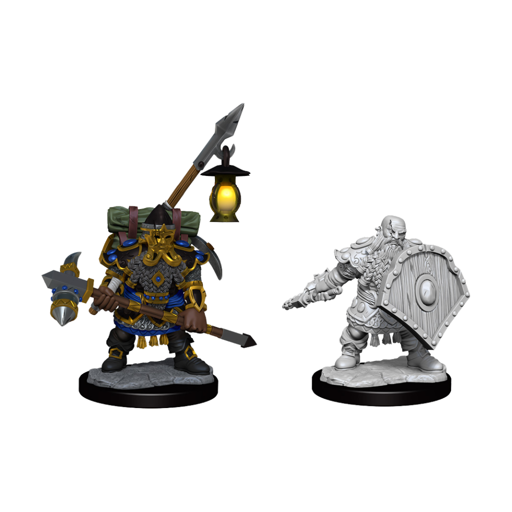 Lot X5 Figurines Nains Guerriers Métal Warhammer FB - P-00FKF
