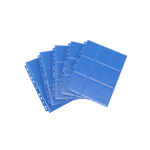 Binder Pages Sideloading 18 Pocket Blue (1 Page)