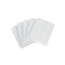 Load image into Gallery viewer, Binder Pages Sideloading 18 Pocket White (1 Page)