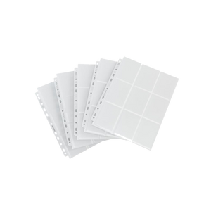 Binder Pages Sideloading 18 Pocket White (1 Page)