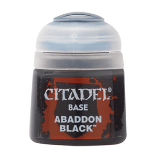 Citadel Base Paint Abaddon Black