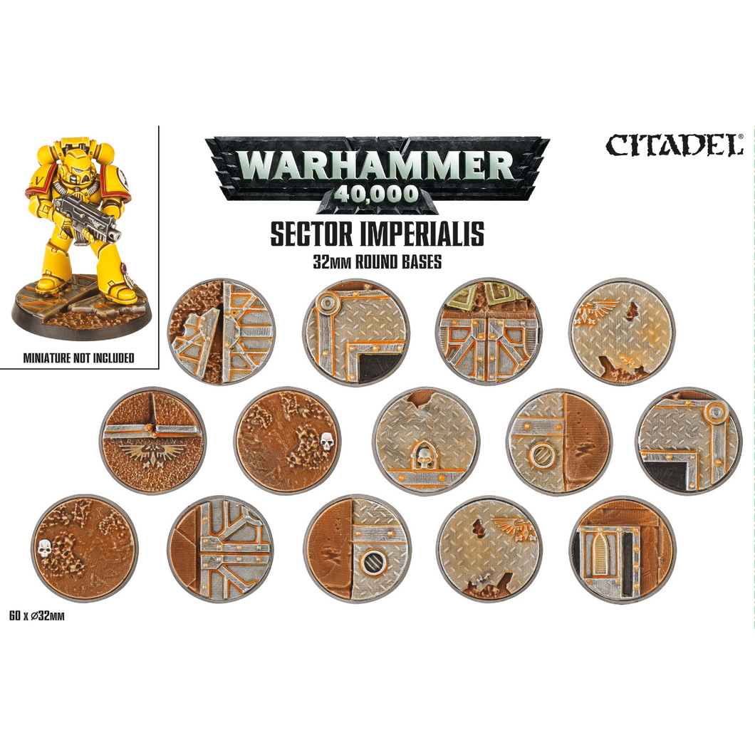 Citadel Sector Imperialis: 32mm Round Bases