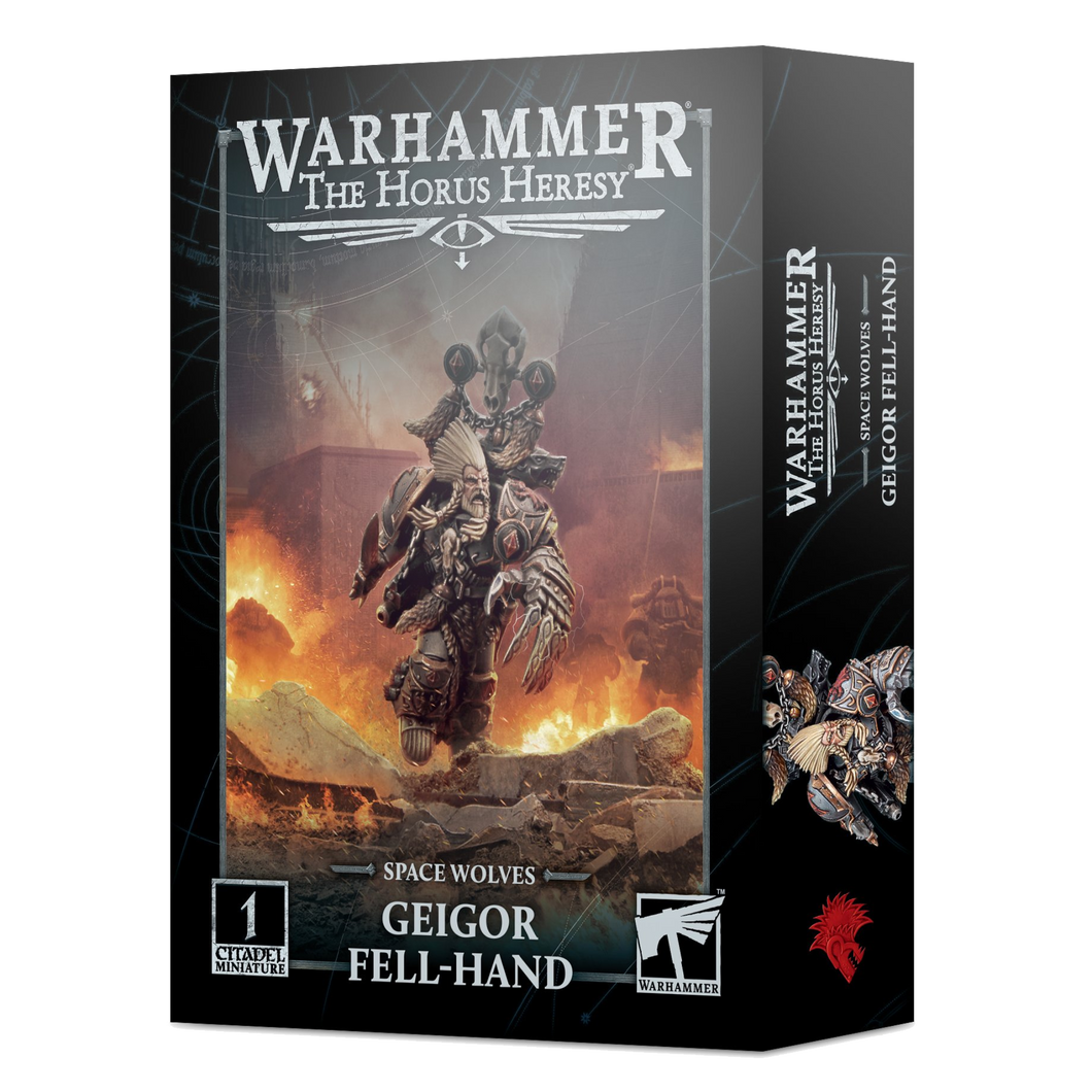 Warhammer 40K The Horus Heresy Space Wolves Geigor Fell-Hand