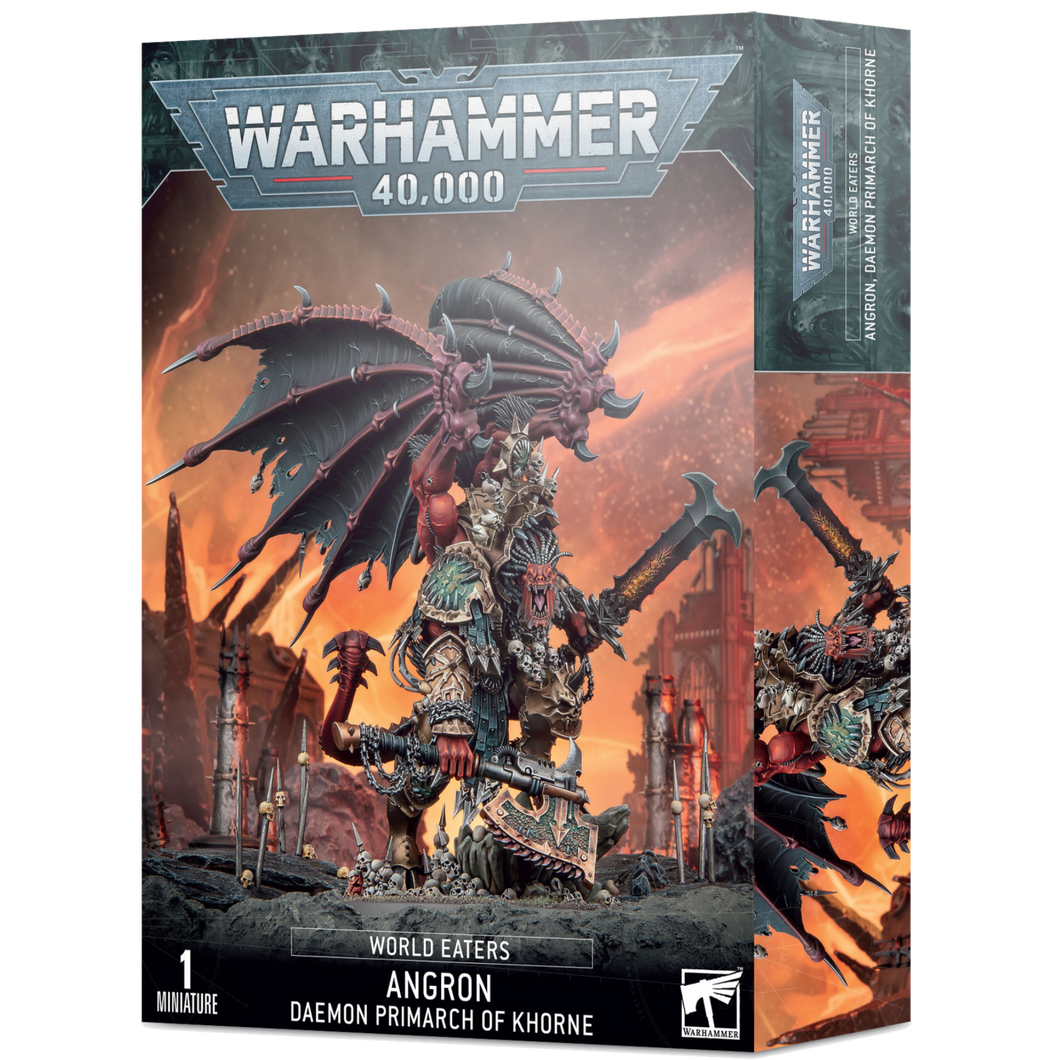 Warhammer 40K World Eaters Angron Daemon Primarch of Khorne