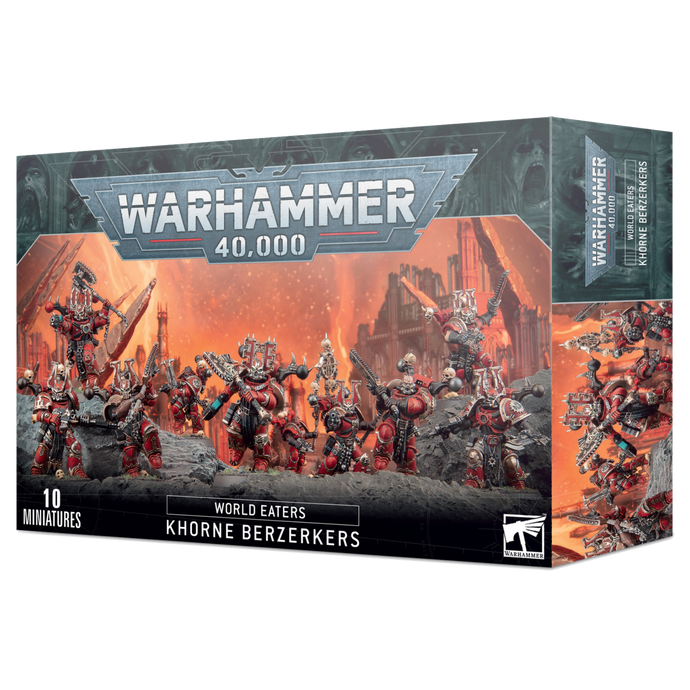 Warhammer 40K World Eaters Khorne Berserkers