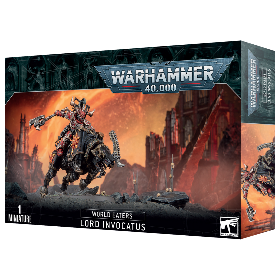 Warhammer 40K World Eaters Lord Invocatus