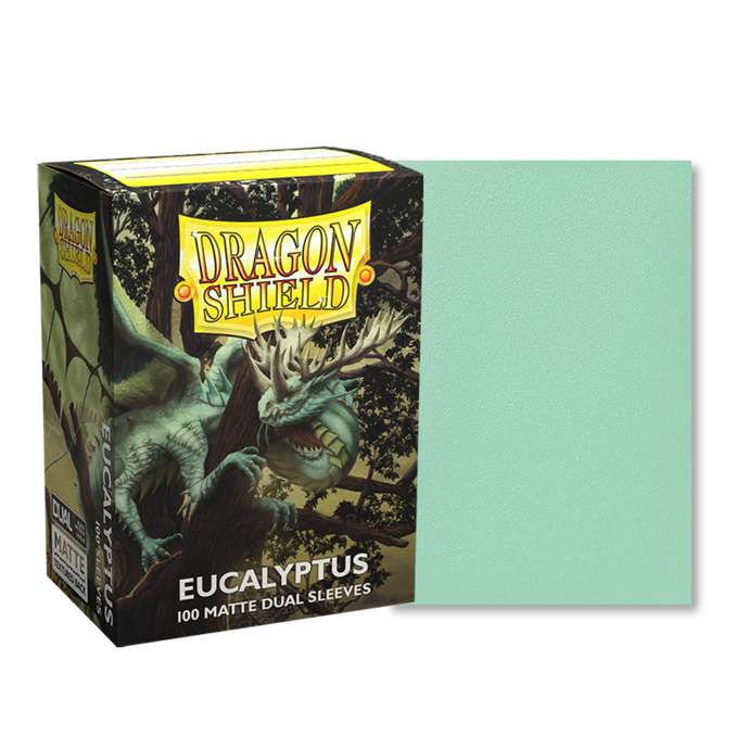 Dragon Shield 100 Pack Dual Matte Eucalyptus