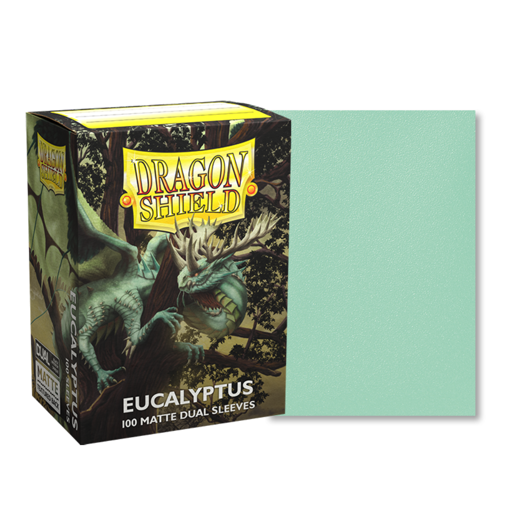 Dragon Shield 100 Pack Dual Matte Eucalyptus