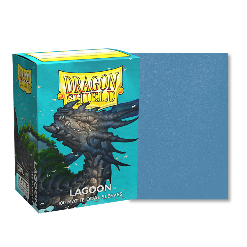 Dragon Shield 100 Pack Dual Matte Lagoon