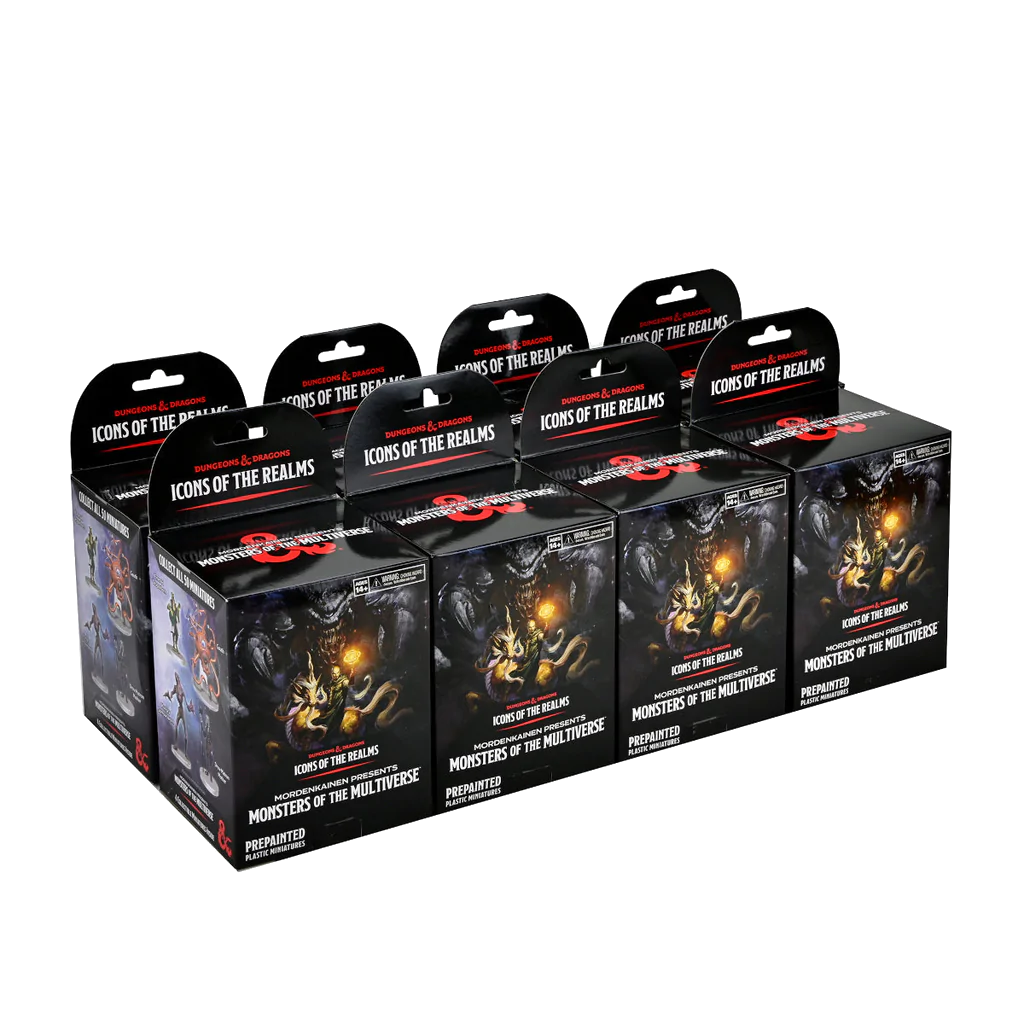 DND Icons of the Realms Set 23 Mordenkainen Presents Monsters of the Multiverse Booster Brick (8 Booster Boxes)