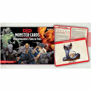 DND 5E Monster Cards Mordenkainen`s Tome of Foes