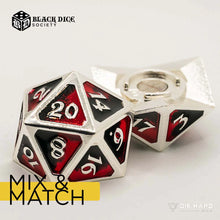 Load image into Gallery viewer, DHD Metal Multiclass Dire D20 Vampire Lord from Black Dice Society
