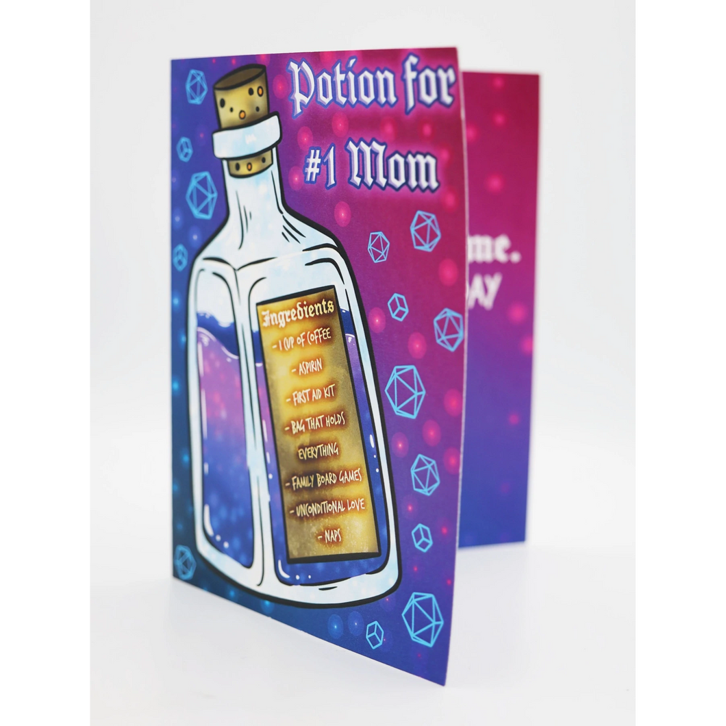 Greeting Card: Mother's Day Card - Potion