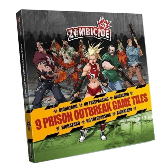 Zombicide 9 Prison Outbreak Game Tiles