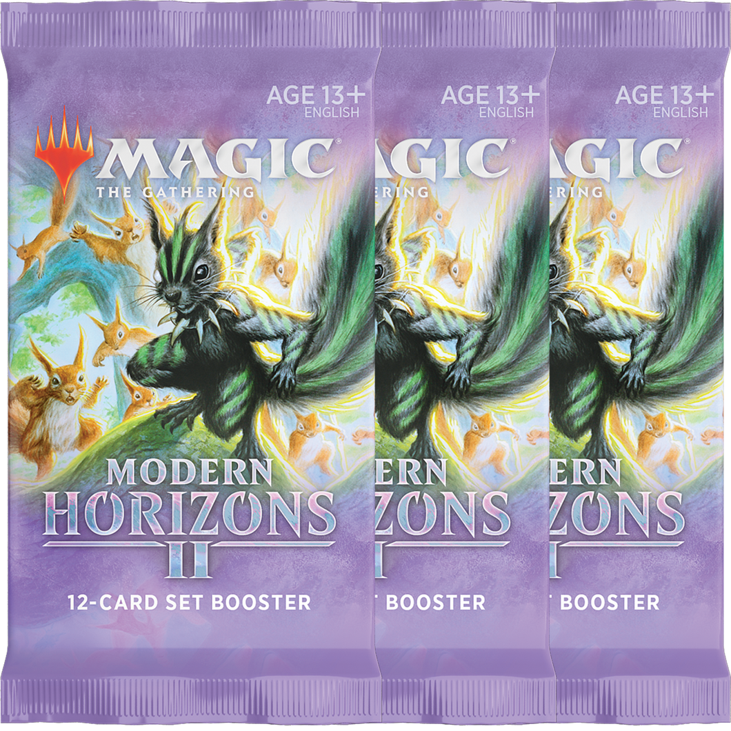 MTG Modern Horizons 2 Set Booster Packs x3