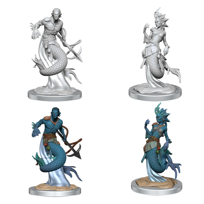 DND Nolzur's Marvelous Unpainted Miniatures W20 Merfolk