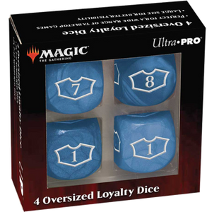 MTG Deluxe Loyalty Dice Set Blue