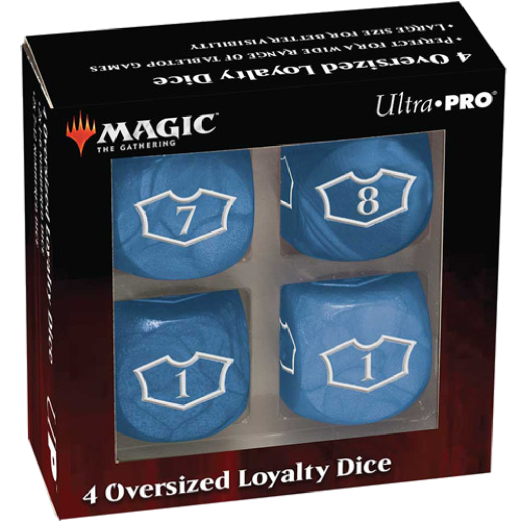 MTG Deluxe Loyalty Dice Set Blue