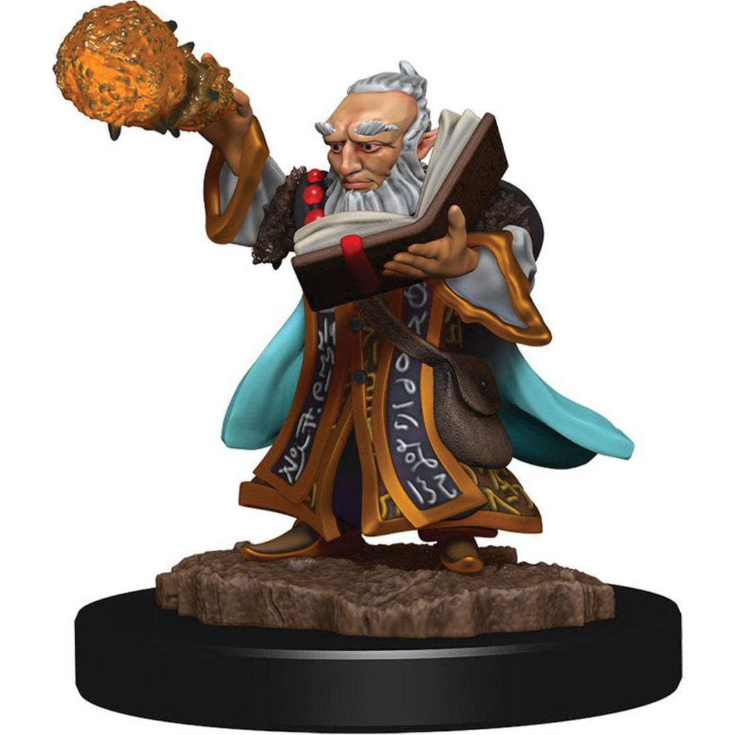 DND Icons of the Realms Premium Figures W05 Gnome Wizard Male